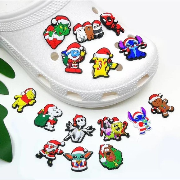 PVC Shoe Charm - Gingerbread - 1 piece - Picture 2 of 2